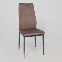 Стул AksHome OREO коричневый велюр HLR-49/черный купить в Минске