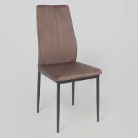 Стул AksHome OREO коричневый велюр HLR-49/черный купить в Минске