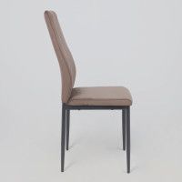 Стул AksHome OREO коричневый велюр HLR-49/черный купить в Минске