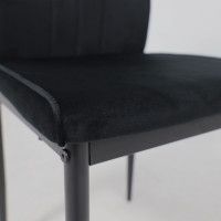 Стул AksHome OREO черный велюр HLR-66/черный купить в Минске