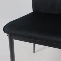 Стул AksHome OREO черный велюр HLR-66/черный купить в Минске