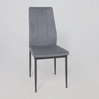 Стул AksHome OREO темно-серый велюр HLR-21/черный купить в Минске