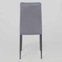 Стул AksHome OREO темно-серый велюр HLR-21/черный купить в Минске