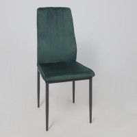 Стул AksHome OREO темно-зеленый велюр HLR-57/черный купить в Минске