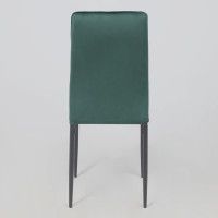 Стул AksHome OREO темно-зеленый велюр HLR-57/черный купить в Минске