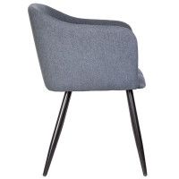 Кресло Akshome ORLY (Орли) графит ткань G022-15/черный купить в Минске