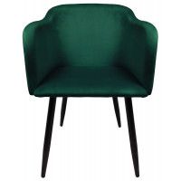Кресло Akshome Orly (Орли) зеленый велюр HLR56/черный купить в Минске