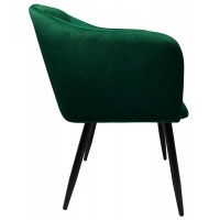 Кресло Akshome Orly (Орли) зеленый велюр HLR56/черный купить в Минске