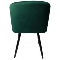 Кресло Akshome Orly (Орли) зеленый велюр HLR56/черный купить в Минске