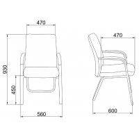Стул Akshome OSCAR (Оскар) коричневый/черный купить в Минске