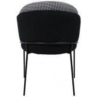 Кресло AksHome OSWALD (Освальд) черный велюр HLR-66/гусиная лапка/черный купить в Минске Кресло AksHome OSWALD (Освальд) черный велюр HLR-66/гусиная лапка/черный купить в Минске