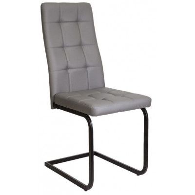 Стул AksHome OXFORD (Оксфорд) серый APU-006/черный купить в Минске