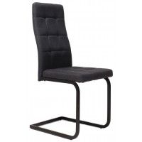 Стул AksHome OXFORD (Оксфорд) темно-серый Seattle-007/черный