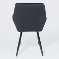 Стул AksHome PABLO (Пабло) черный велюр HLR-66/черный купить в Минске
