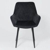Стул AksHome PABLO (Пабло) черный велюр HLR-66/черный купить в Минске