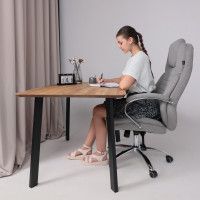 Кресло Akshome Paradis ткань серый купить в Минске