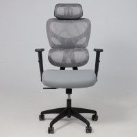 Кресло Akshome PASCAL ткань/сетка серый купить в Минске