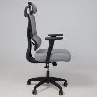 Кресло Akshome PASCAL ткань/сетка серый купить в Минске