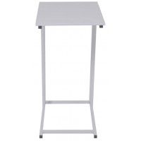 Стол журнальный ПРЕСТИЖ МДФ 400*300*570 белый/белый купить в Минске