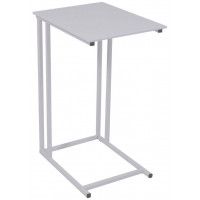 Стол журнальный ПРЕСТИЖ МДФ 400*300*570 белый/белый купить в Минске