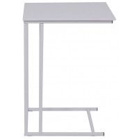 Стол журнальный ПРЕСТИЖ МДФ 400*300*570 белый/белый купить в Минске