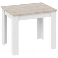 Стол раздвижной ПРОМО Тип 3 900(1698)*670 дуб сонома светлый/белый купить в Минске Стол раздвижной ПРОМО Тип 3 900(1698)*670 дуб сонома светлый/белый купить в Минске