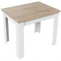 Стол раздвижной ПРОМО Тип 3 900(1698)*670 дуб сонома светлый/белый купить в Минске Стол раздвижной ПРОМО Тип 3 900(1698)*670 дуб сонома светлый/белый купить в Минске