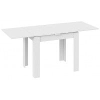 Стол раздвижной ПРОМО Тип 3 900(1698)*670 белый/белый купить в Минске