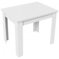 Стол раздвижной ПРОМО Тип 3 900(1698)*670 белый/белый купить в Минске