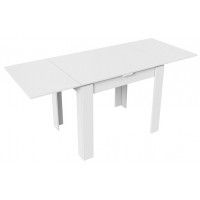 Стол раздвижной ПРОМО Тип 3 900(1698)*670 белый/белый купить в Минске