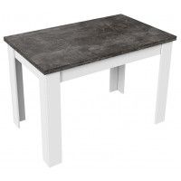 Стол раздвижной ПРОМО Тип 4 1100(2098)*670 ателье темный/белый купить в Минске