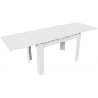 Стол раздвижной ПРОМО Тип 4 1100(2098)*670 белый/белый купить в Минске