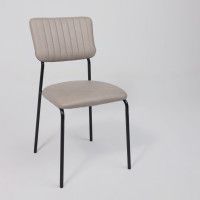 Стул AksHome Rain (Рейн) ткань бежевый винтажный 878-66/черный купить в Минске