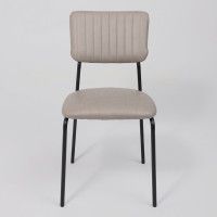 Стул AksHome Rain (Рейн) ткань бежевый винтажный 878-66/черный купить в Минске