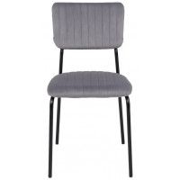 Стул AksHome Rain (Рейн) серый велюр HLR-20/черный купить в Минске Стул AksHome Rain (Рейн) серый велюр HLR-20/черный купить в Минске