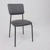 Стул AksHome Rain (Рейн) ткань темно-серый винтажный 878-202/черный купить в Минске