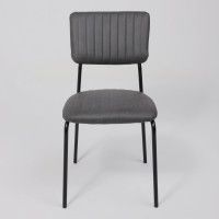 Стул AksHome Rain (Рейн) ткань темно-серый винтажный 878-202/черный купить в Минске