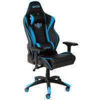 Кресло Akshome Raptor (Раптор) черный+синий Кресло Akshome Raptor (Раптор) черный+синий