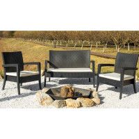 Стул садовый RATTAN OlaDom серый купить в Минске