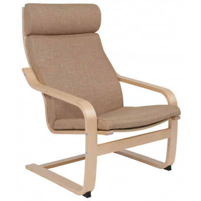 Кресло-качалка AksHome RELAX (Релакс) ткань бежевый Кресло-качалка AksHome RELAX (Релакс) ткань бежевый