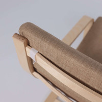 Кресло-качалка AksHome RELAX (Релакс) ткань бежевый купить в Минске