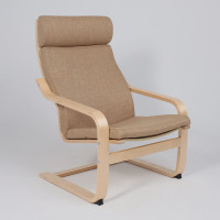 Кресло-качалка AksHome RELAX (Релакс) ткань бежевый купить в Минске