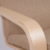 Кресло-качалка AksHome RELAX (Релакс) ткань бежевый купить в Минске