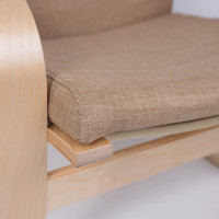 Кресло-качалка AksHome RELAX (Релакс) ткань бежевый купить в Минске