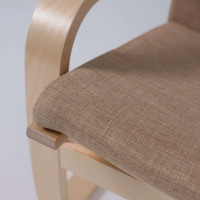 Кресло-качалка AksHome RELAX (Релакс) ткань бежевый купить в Минске