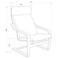 Кресло-качалка AksHome RELAX (Релакс) ткань бежевый купить в Минске Кресло-качалка AksHome RELAX (Релакс) ткань бежевый купить в Минске