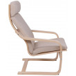 Кресло-качалка AksHome RELAX (Релакс) ткань бежевый купить в Минске