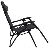 Кресло складное RELAX черное купить в Минске