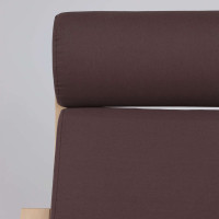 Кресло-качалка AksHome RELAX (Релакс) ткань коричневый 10858-15 купить в Минске