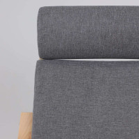 Кресло-качалка AksHome RELAX (Релакс) ткань серый QS-9 купить в Минске